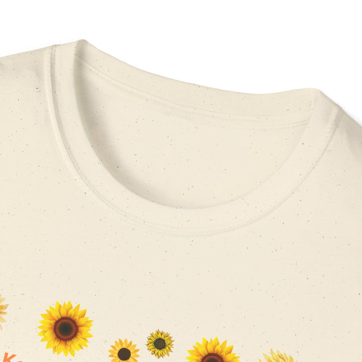 Sunflower Vibes T-Shirt 70s throwback Sunflowers VW bug unisex