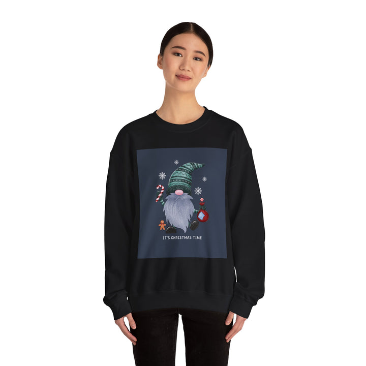 Christmas Knome Sweatshirt, Crewneck, unique, heavy weight, available in 6 colors and 6 sizes