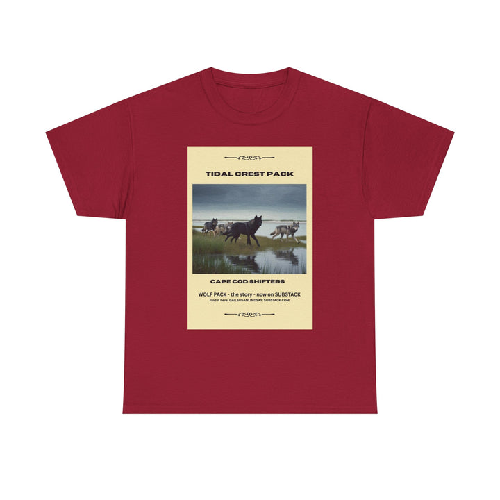 Wolf Pack T-shirt, Unisex, 6 colors, 6 sizes