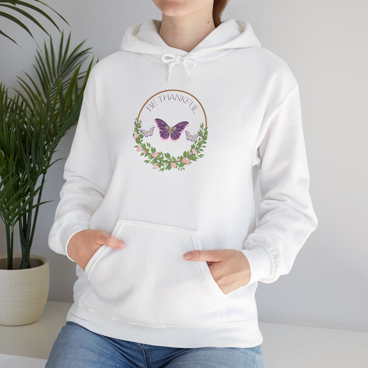 Be Thankful Hooded Sweatshirt, 6 colors, 6 sizes, TicTok, Unisex