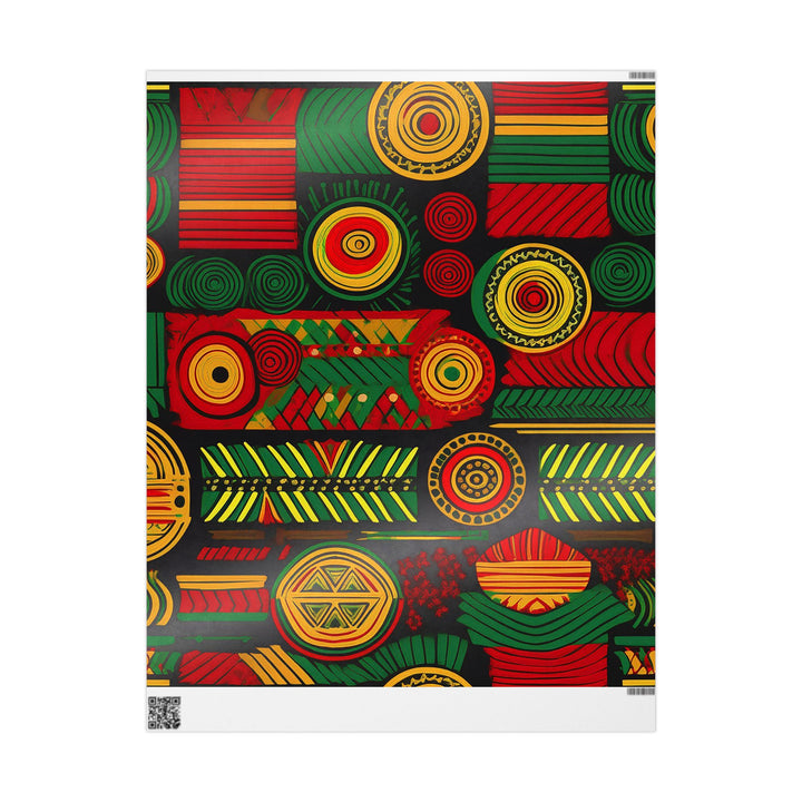 Kwanzaa Wrapping Paper, available in 3 size lengths