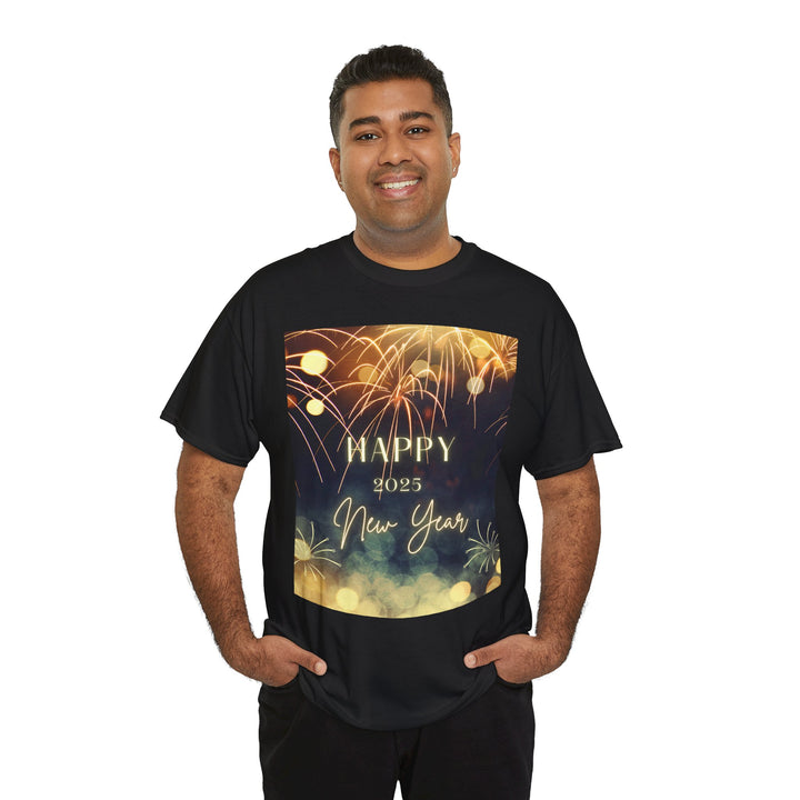 Happy 2025 New Years T-shirt, Unisex, Christmas, 8 colors, 8 sizes