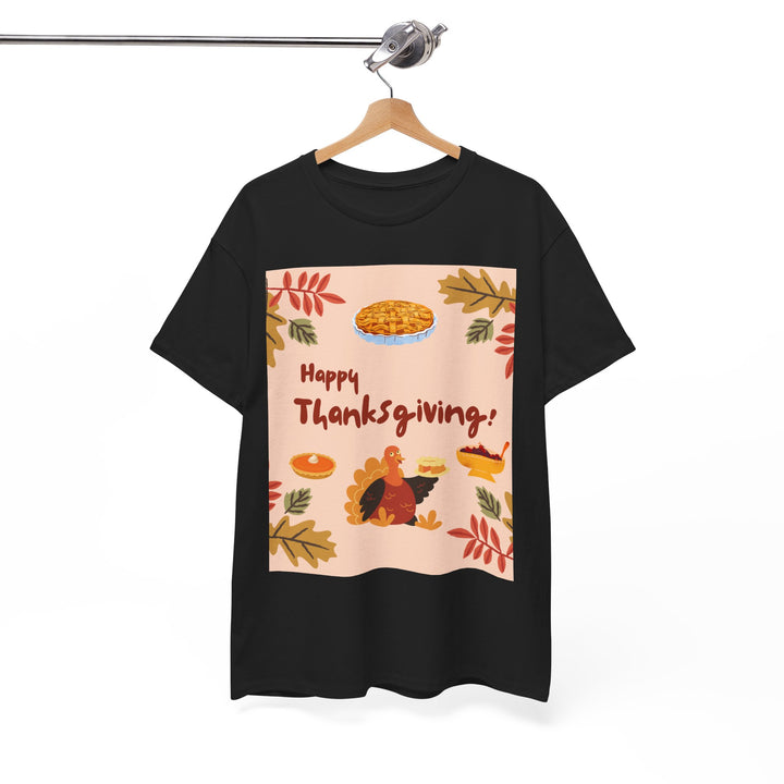 Thanksgiving turkey T-shirt, Thanksgiving, Colorful, unisex, 4 colors, 8 sizes