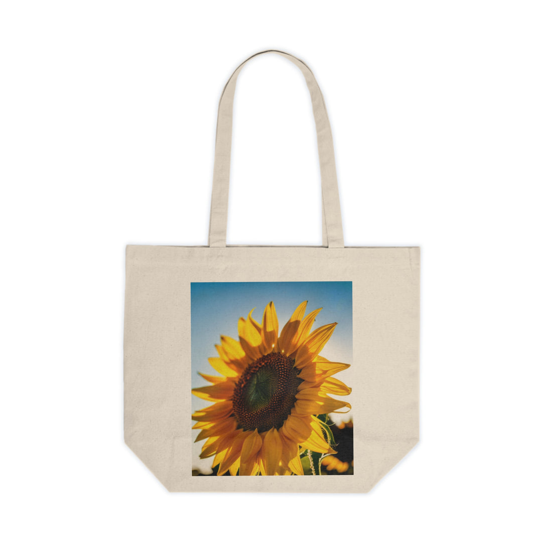 Sunflower Canvas Shopping Bag - Perfect for carrying all for all your shopping purchases, Bagmasters tote bag, Eco-Friendly, Durable, and Stylish, Sixe:18 x 15, priced to sell