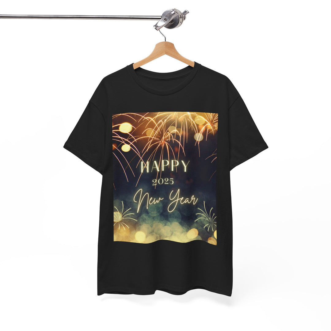 Happy 2025 New Years T-shirt, Unisex, Christmas, 8 colors, 8 sizes