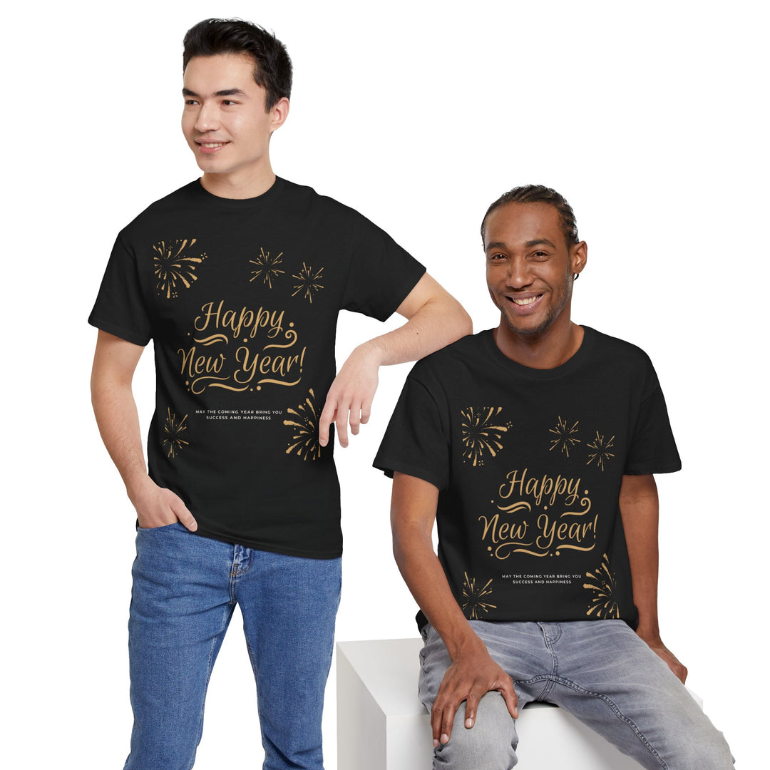 Happy New Years T-shirt, Unisex, 8 colors, 8 sizes
