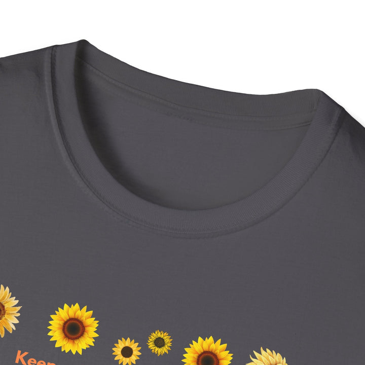 Sunflower Vibes T-Shirt 70s throwback Sunflowers VW bug unisex