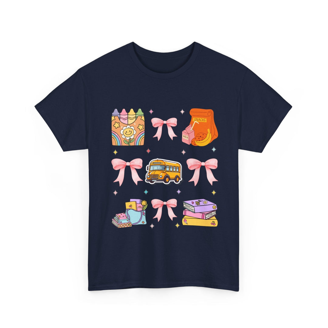 Coquette Back to School t-shirt adult unisex Heavy Cotton