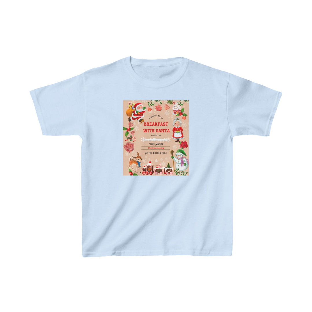 Breakfast with Santa Invite Kids Heavy Cotton™ Tee