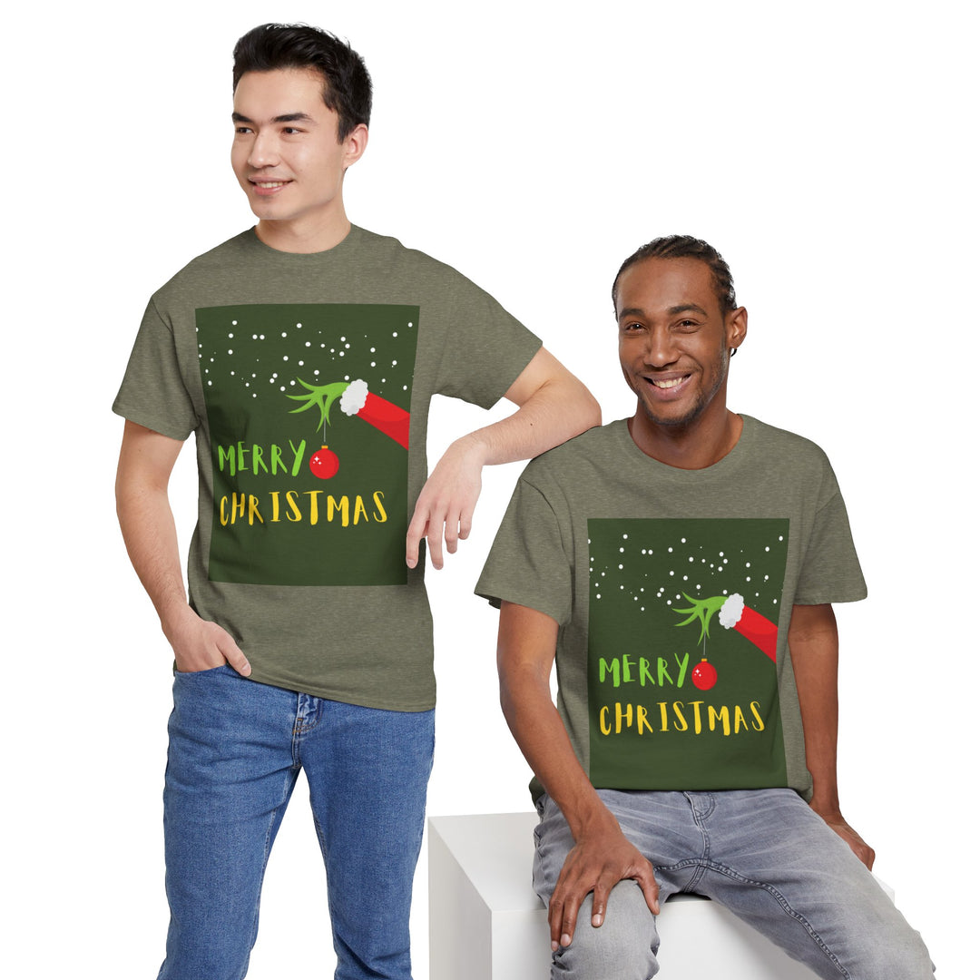 Grinch's Christmas Greeting T-shirt, Unisex, 5 colors, 8 sizes