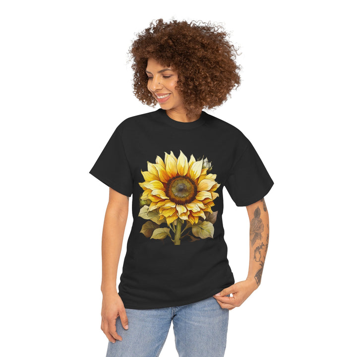 Sunflower T-shirt, nature, Colorful, unisex, 4 colors, 8 sizes