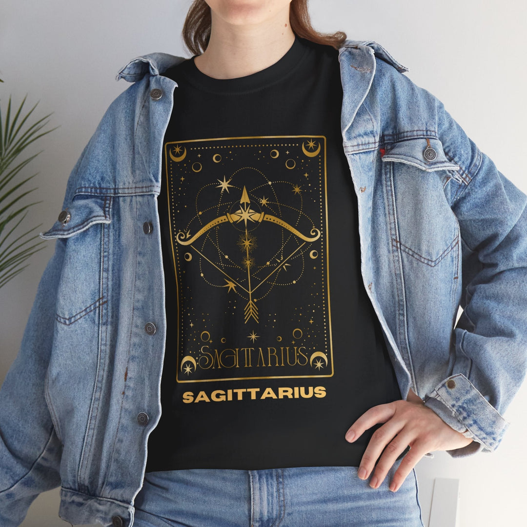Zodiac Sagittarius T-shirt Zodiac signs Colorful unisex 4 colors 8 sizes