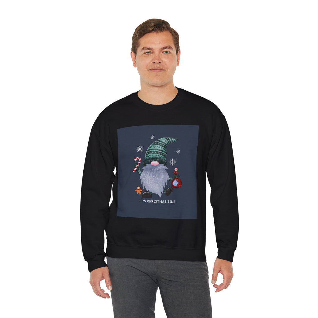 Christmas Knome Sweatshirt, Crewneck, unique, heavy weight, available in 6 colors and 6 sizes