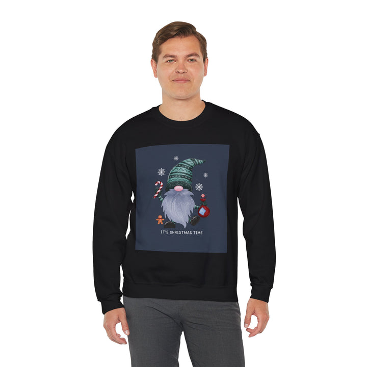 Christmas Knome Sweatshirt, Crewneck, unique, heavy weight, available in 6 colors and 6 sizes