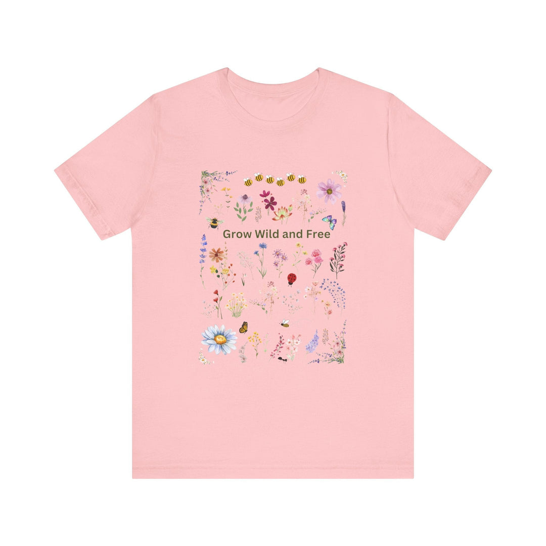 Gardener's Wildflower Boquete t-shirt Jersey Short Sleeve unisex
