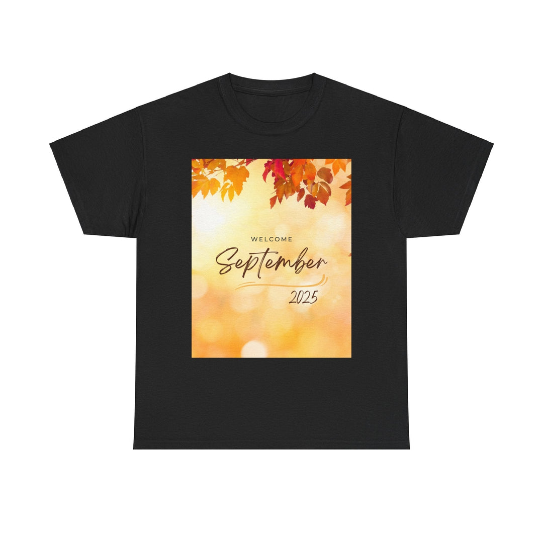 Hello Month of September 2025 T-shirt changing seasons