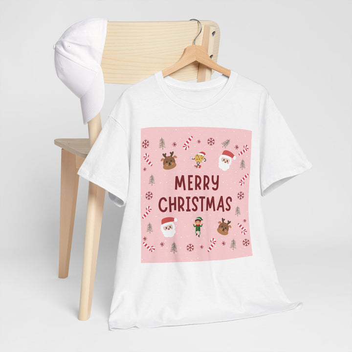 Merry Christmas & Candy Canes T-shirt, Unisex, Christmas, 10 colors, 8 sizes