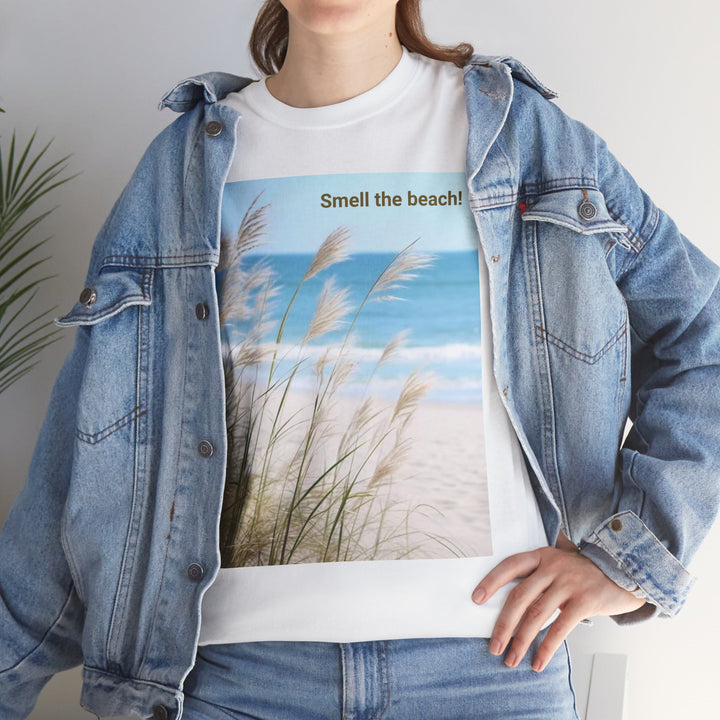 Smell the Beach T-shirt, Unisex, 7 colors, 8 sizes
