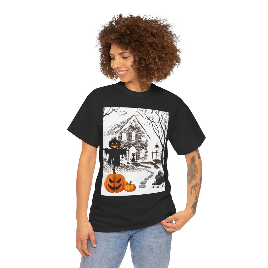 Halloween house T-shirt, Unisex, Christmas, 8 colors, 8 sizes