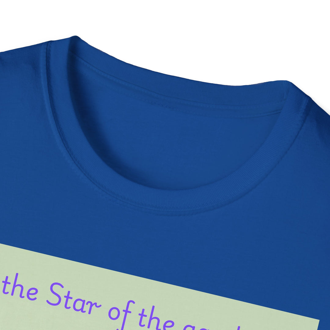“Be the Star of the Garden!” Dragonfly & Wildflower Graphic Tee
