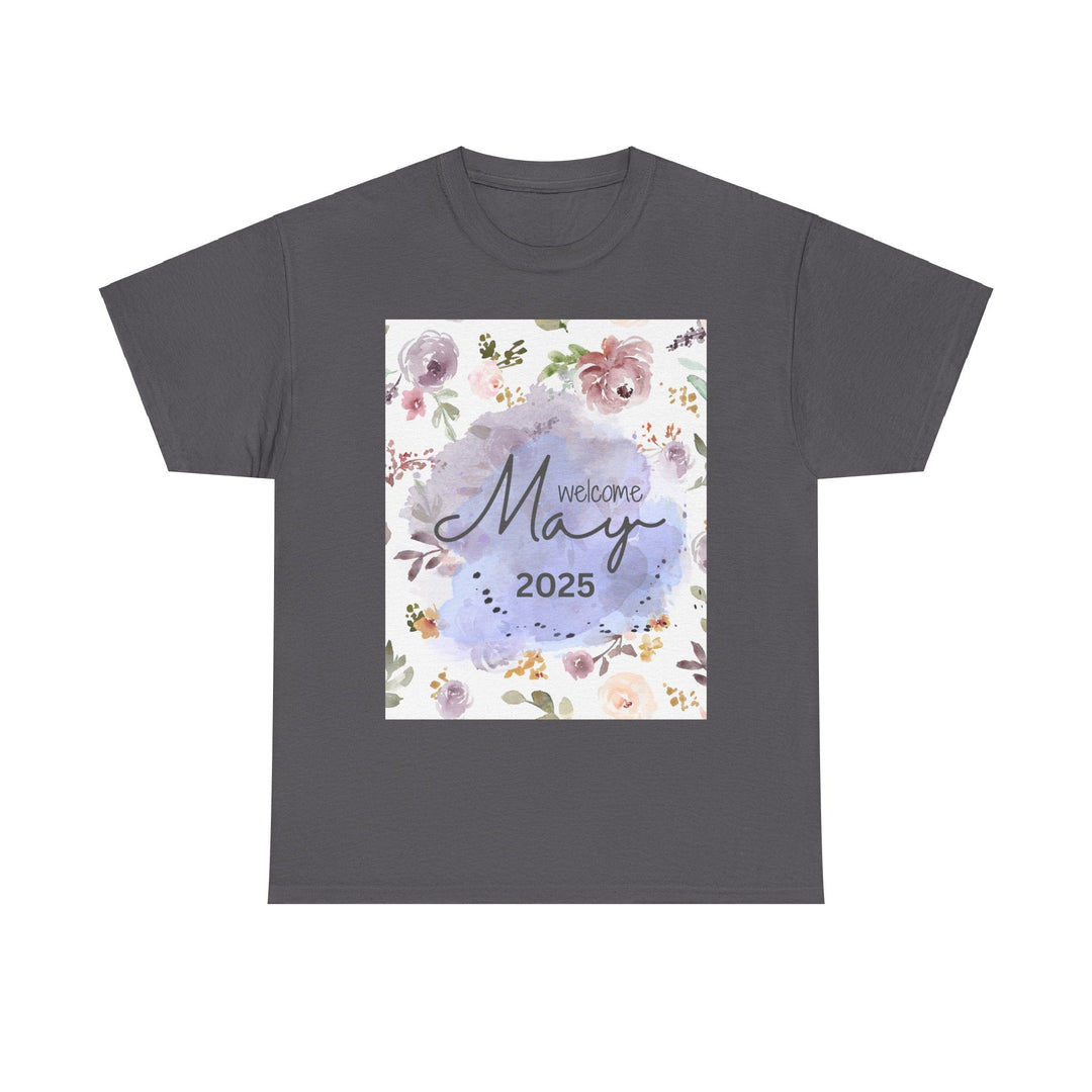 Hello Month of May 2025 T-shirt Spring Colorful
