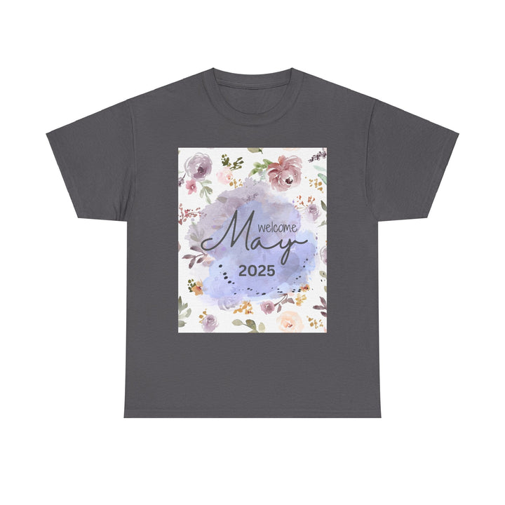 Hello Month of May 2025 T-shirt Spring Colorful