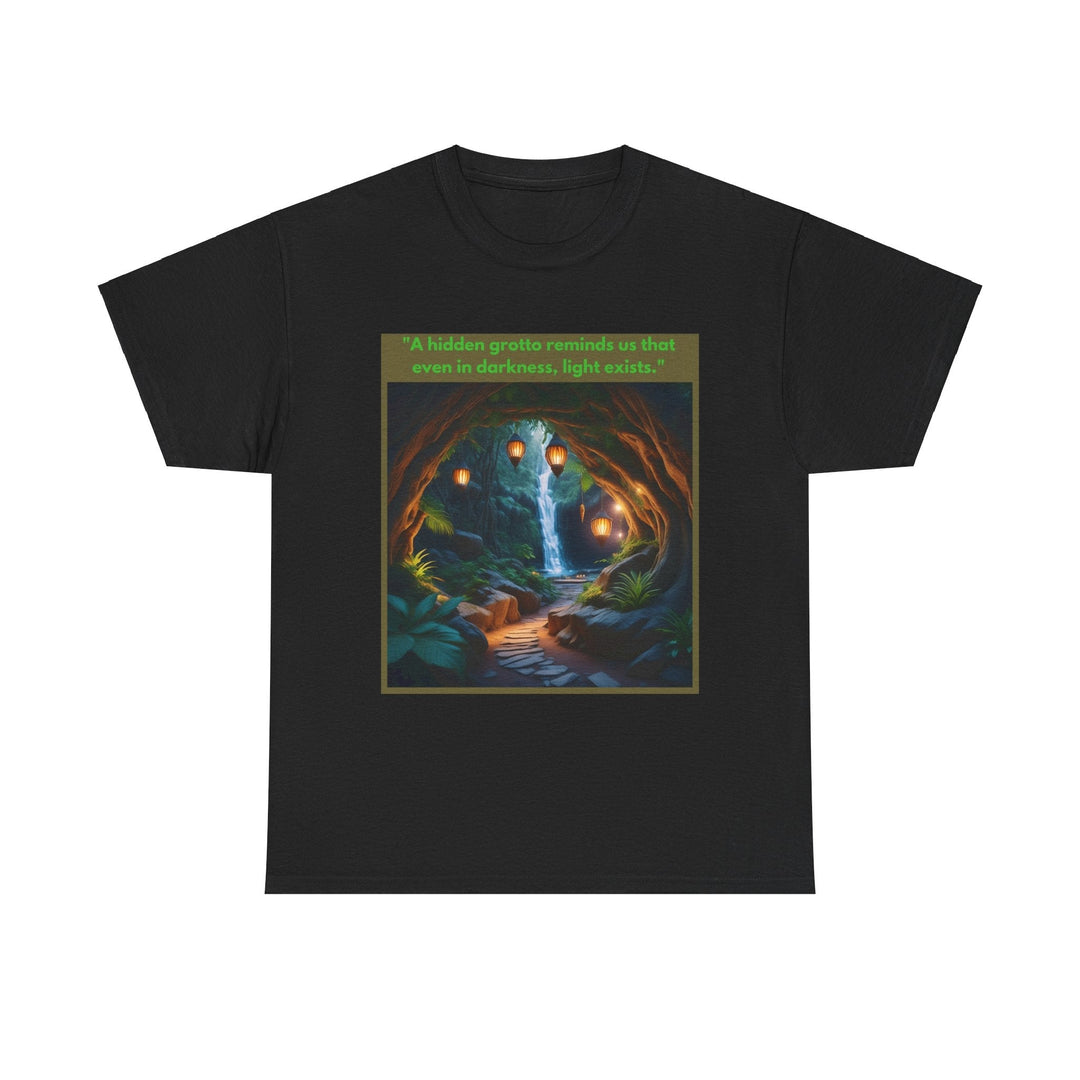 Hidden Grotto T-shirt cozy unique colorful Bring light
