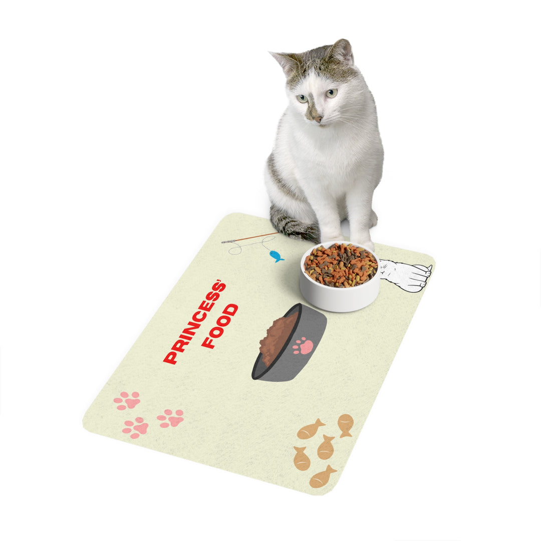 Customizable Cat Food Mat (12x18)