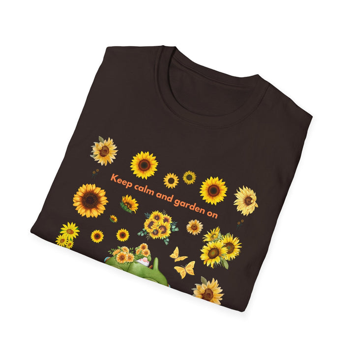 Sunflower Vibes T-Shirt 70s throwback Sunflowers VW bug unisex
