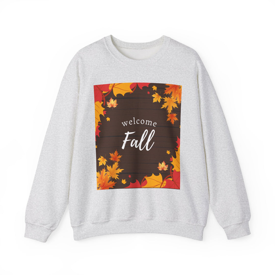 Fall Sweatshirt, Crewneck, unique, heavy weight, available in 5 colors and 6 sizes