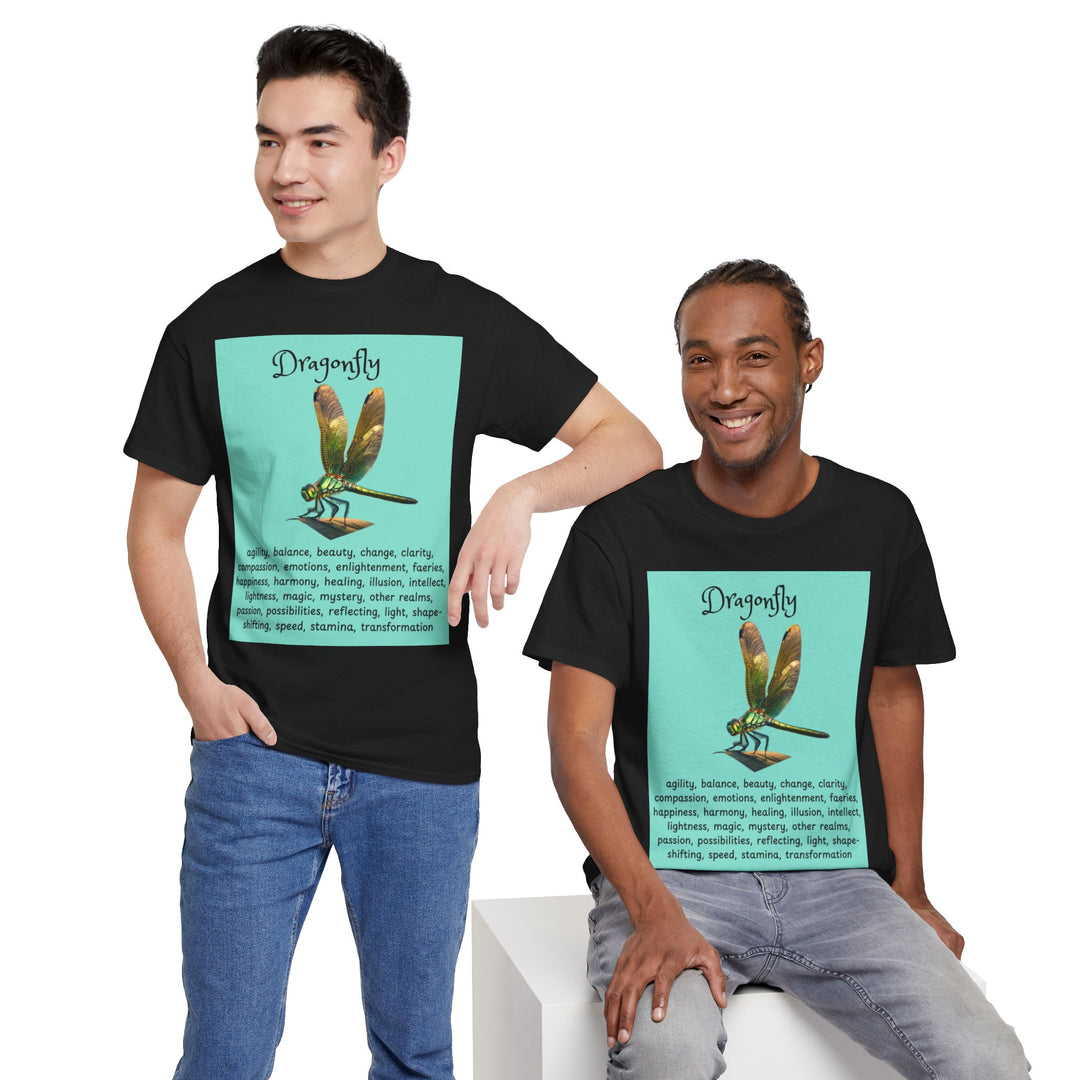 Dragonfly T-shirt, Colorful, unisex, 4 colors, 8 sizes