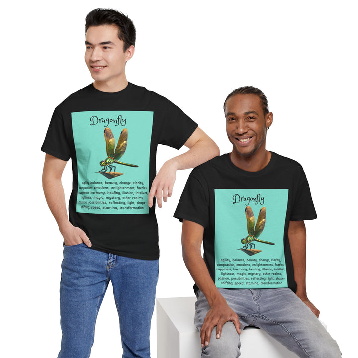 Dragonfly T-shirt, Colorful, unisex, 4 colors, 8 sizes