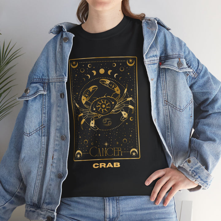 Zodiac Cancer T-shirt, Zodiac signs, Colorful, unisex, 4 colors, 8 sizes