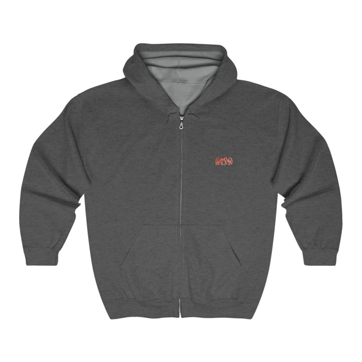 Charlie's Place Work Sweatshirt, Unisex, Heavy Blend™, Full Zip Hood, 3 colors, 6 sizes