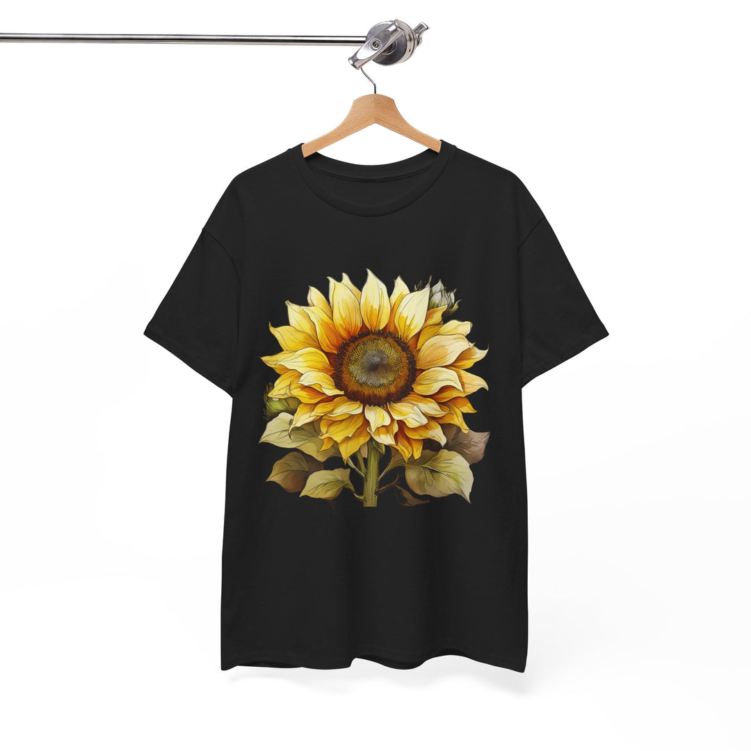 Sunflower T-shirt, nature, Colorful, unisex, 4 colors, 8 sizes