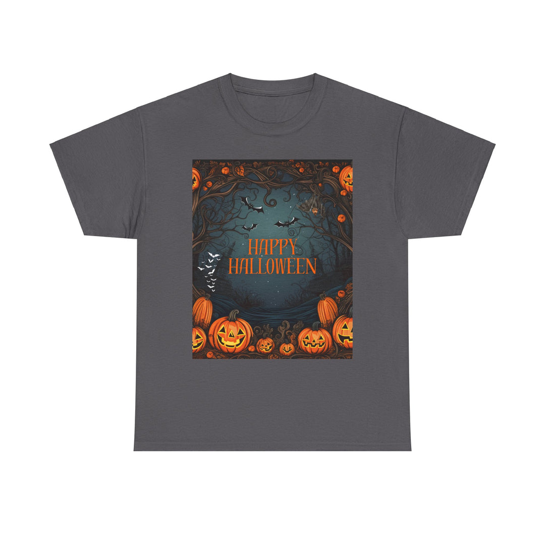 Happy Halloween T-shirt, halloween, Colorful, unisex, 6 colors, 8 sizes