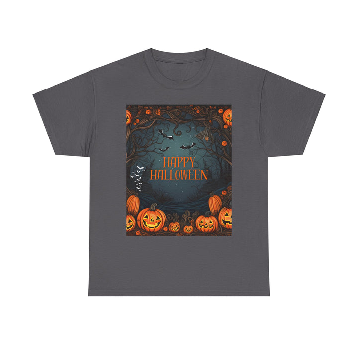 Happy Halloween T-shirt, halloween, Colorful, unisex, 6 colors, 8 sizes