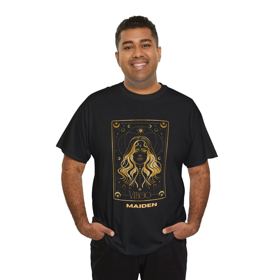 Zodiac Virgo T-shirt Zodiac signs Colorful unisex 4 colors 8 sizes