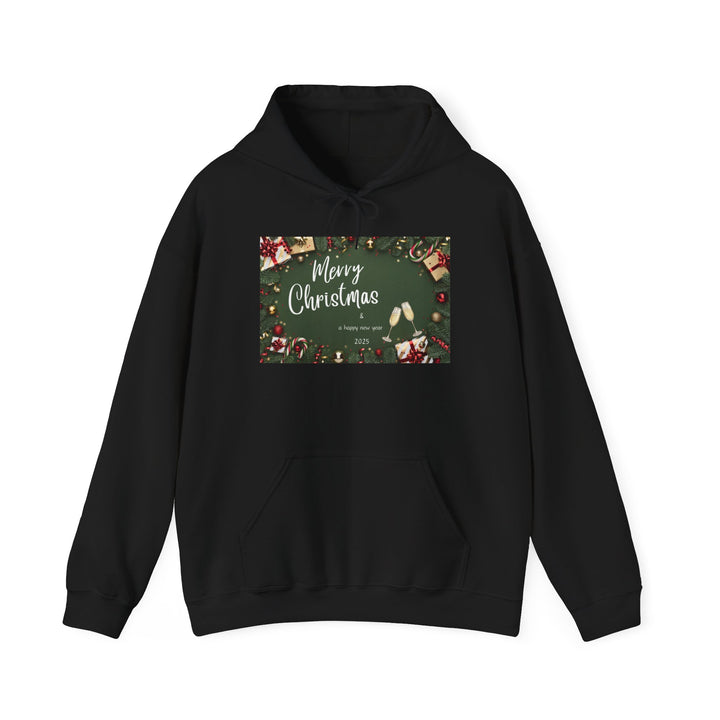 Merry Christmas Hooded Sweatshirt, 6 colors, 6 sizes, TicTok, Unisex