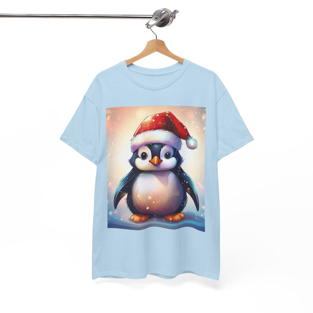 Cute Penguin T-shirt, Unisex, Christmas, 6 colors, 8 sizes