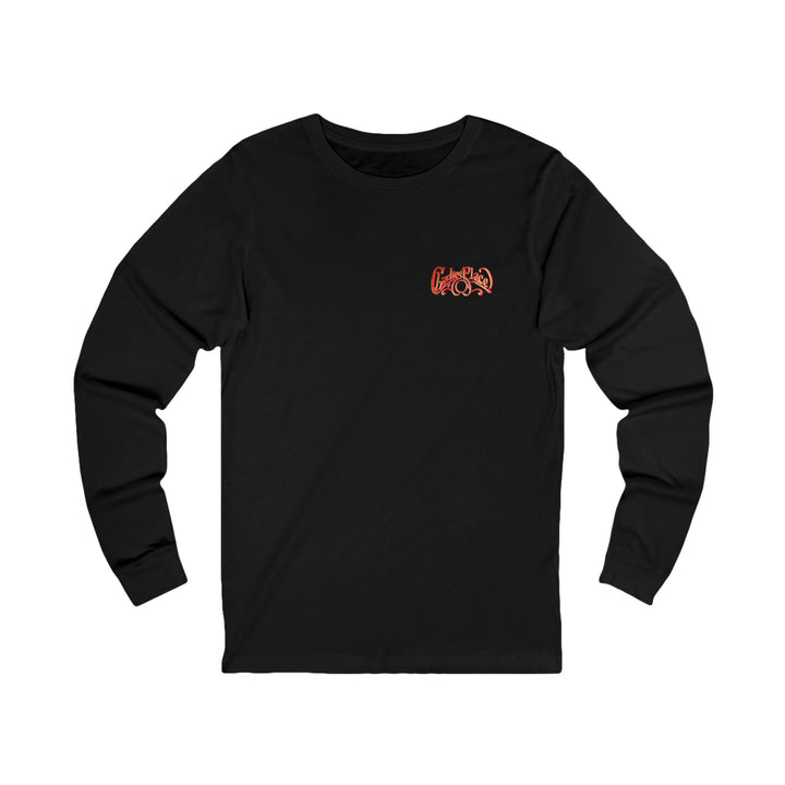 Charlie’s Place Long Sleeve Tee — Restaurant Logo & Address Back Print