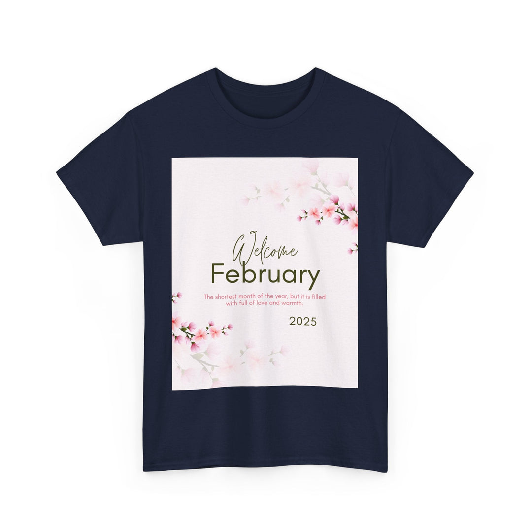 Hello Month of February 2025 T-shirt changing seasons