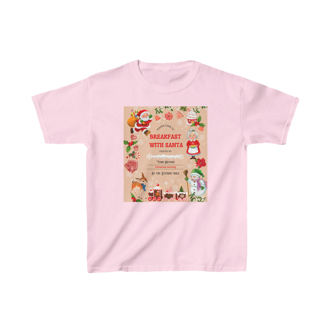 Breakfast with Santa Invite Kids Heavy Cotton™ Tee
