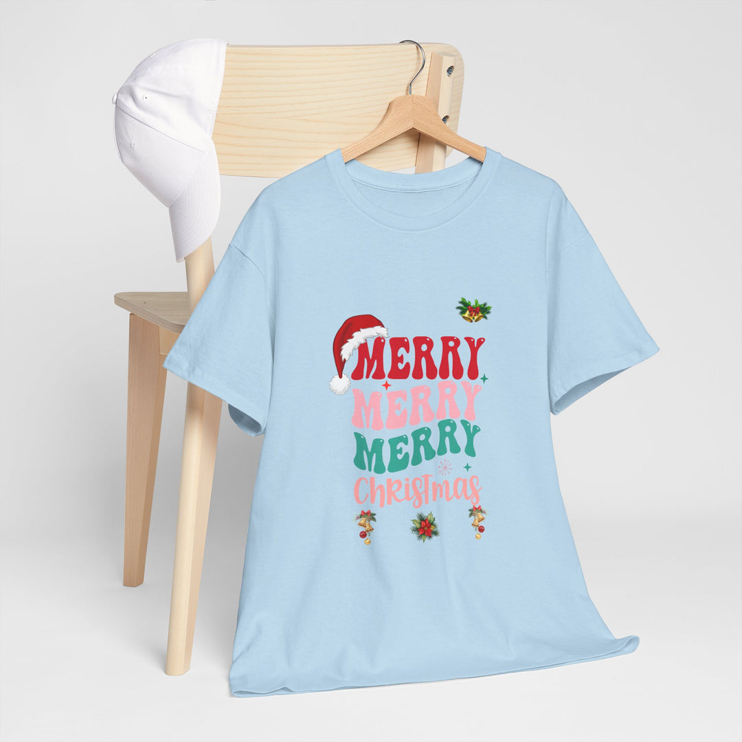 Merry - Merry Christmas T-shirt, Unisex, Christmas, 6 colors, 8 sizes