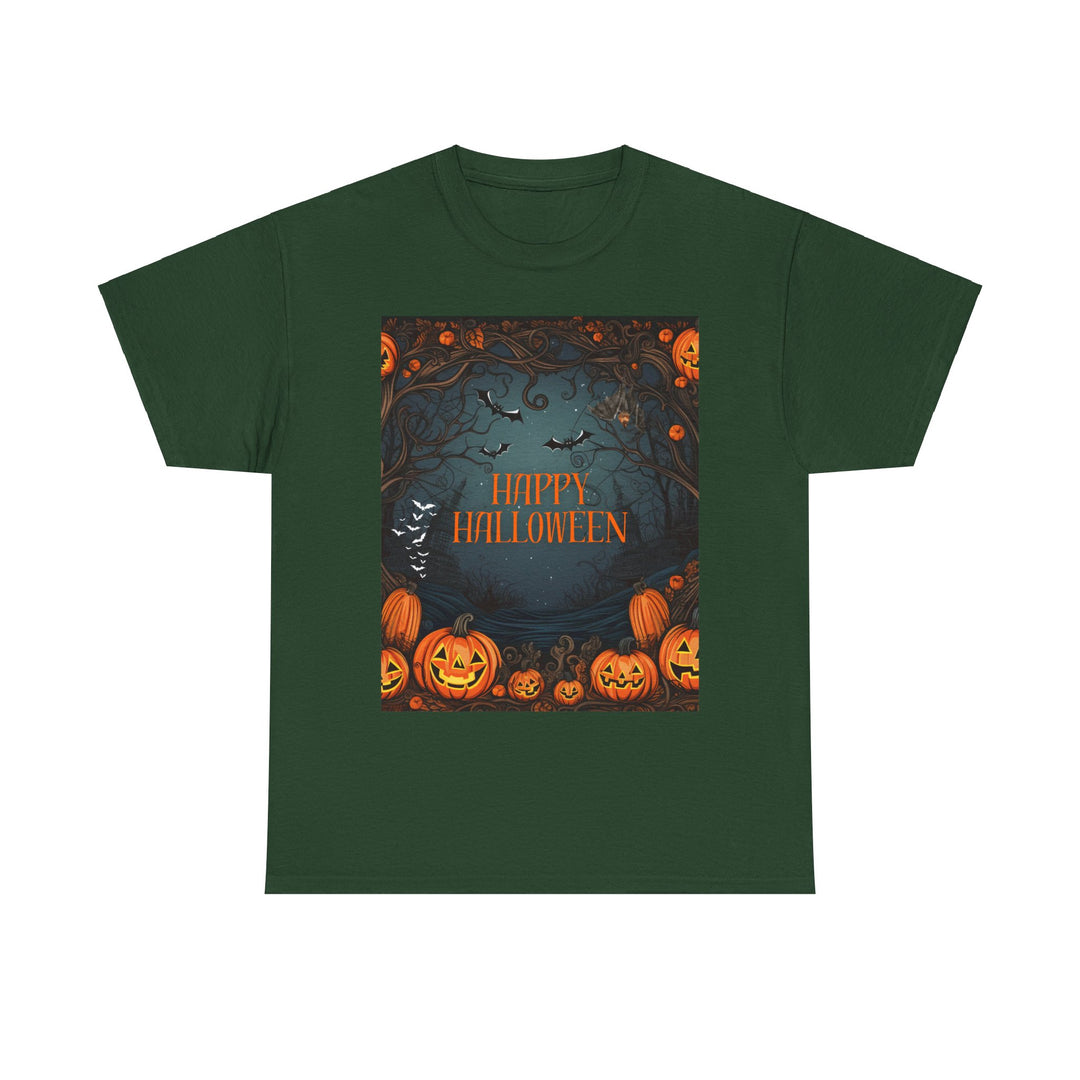 Happy Halloween T-shirt, halloween, Colorful, unisex, 6 colors, 8 sizes