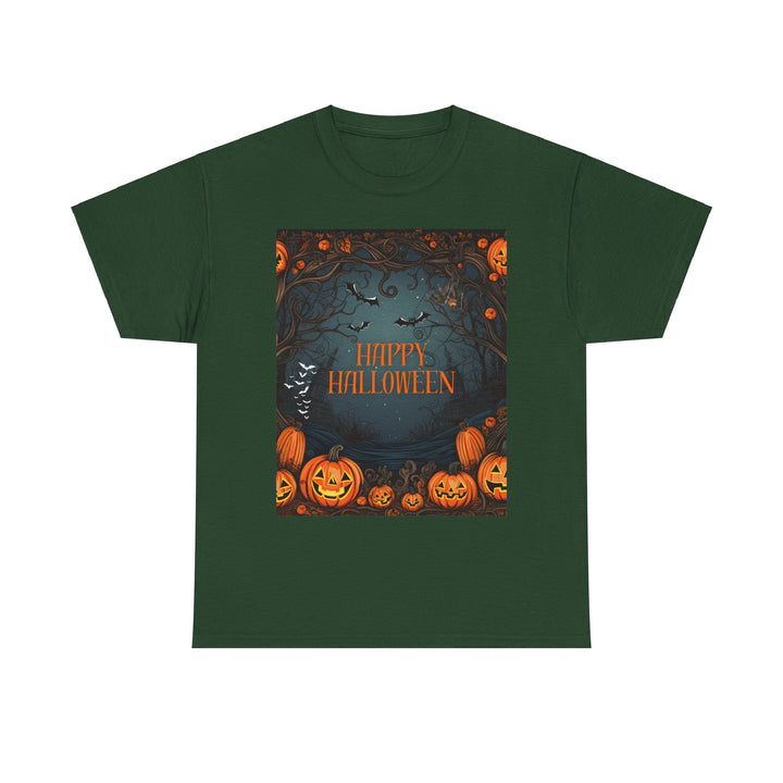 Happy Halloween T-shirt, halloween, Colorful, unisex, 6 colors, 8 sizes