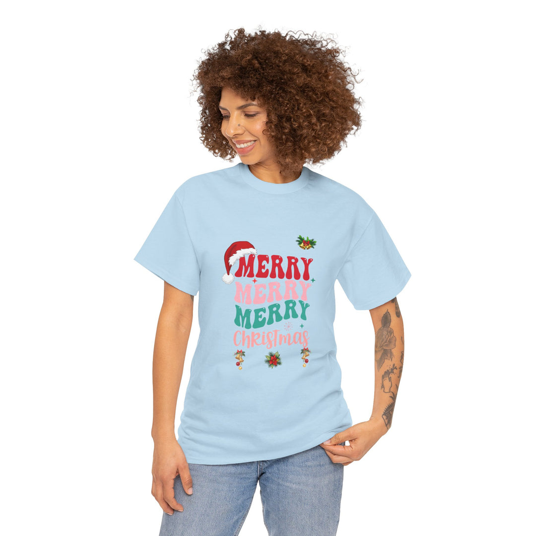 Merry - Merry Christmas T-shirt, Unisex, Christmas, 6 colors, 8 sizes