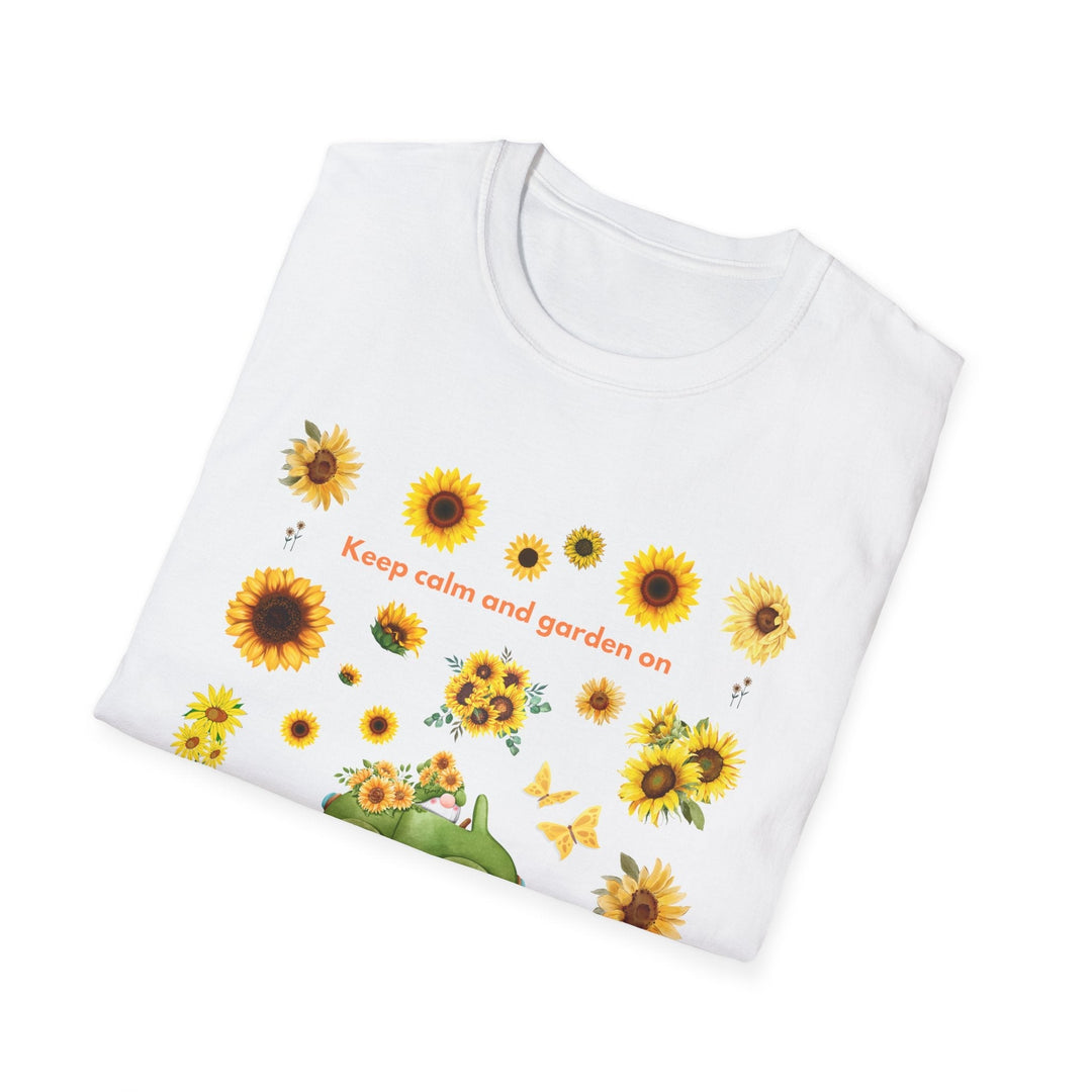 Sunflower Vibes T-Shirt 70s throwback Sunflowers VW bug unisex