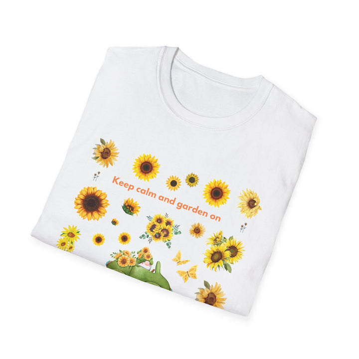 Sunflower Vibes T-Shirt 70s throwback Sunflowers VW bug unisex