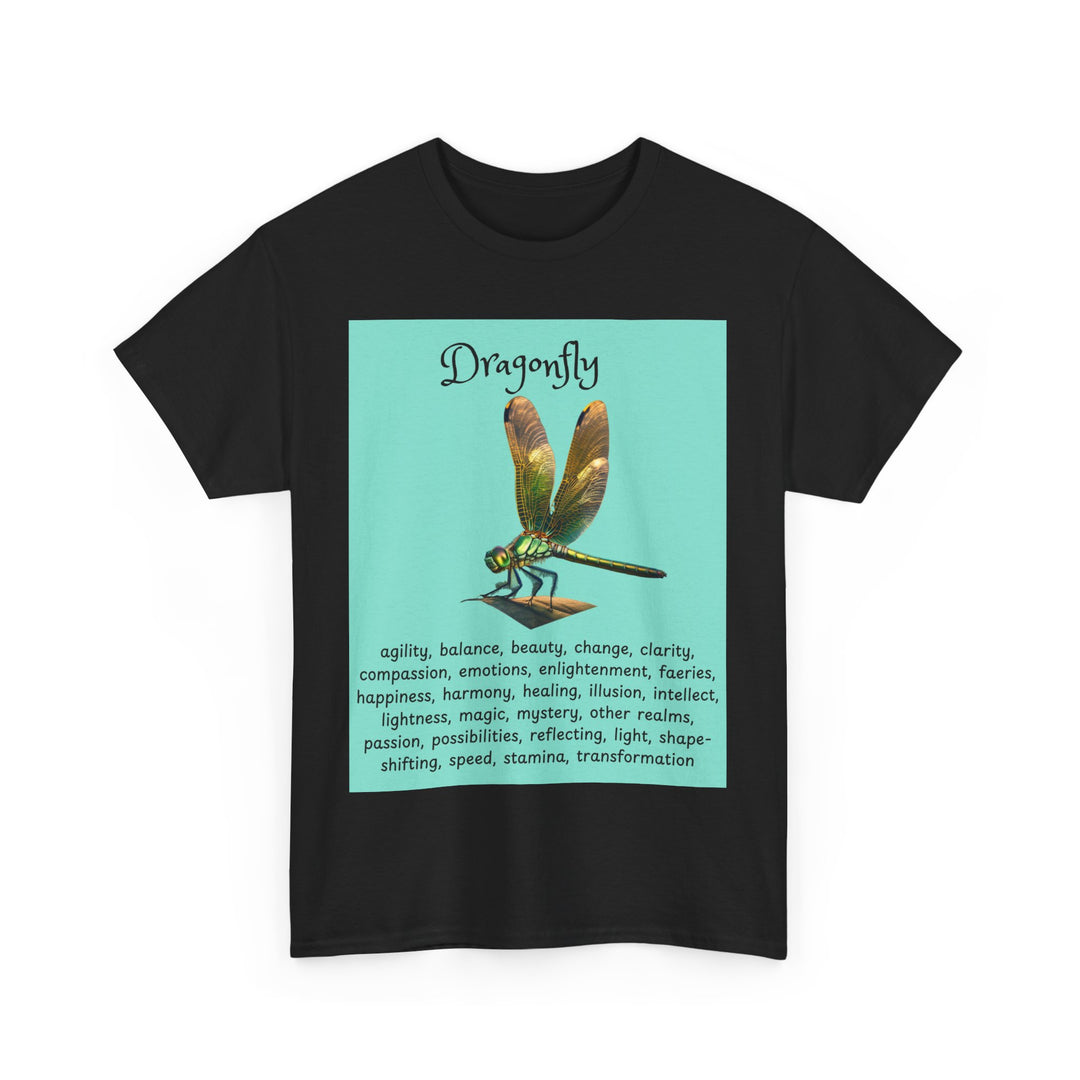 Dragonfly T-shirt, Colorful, unisex, 4 colors, 8 sizes